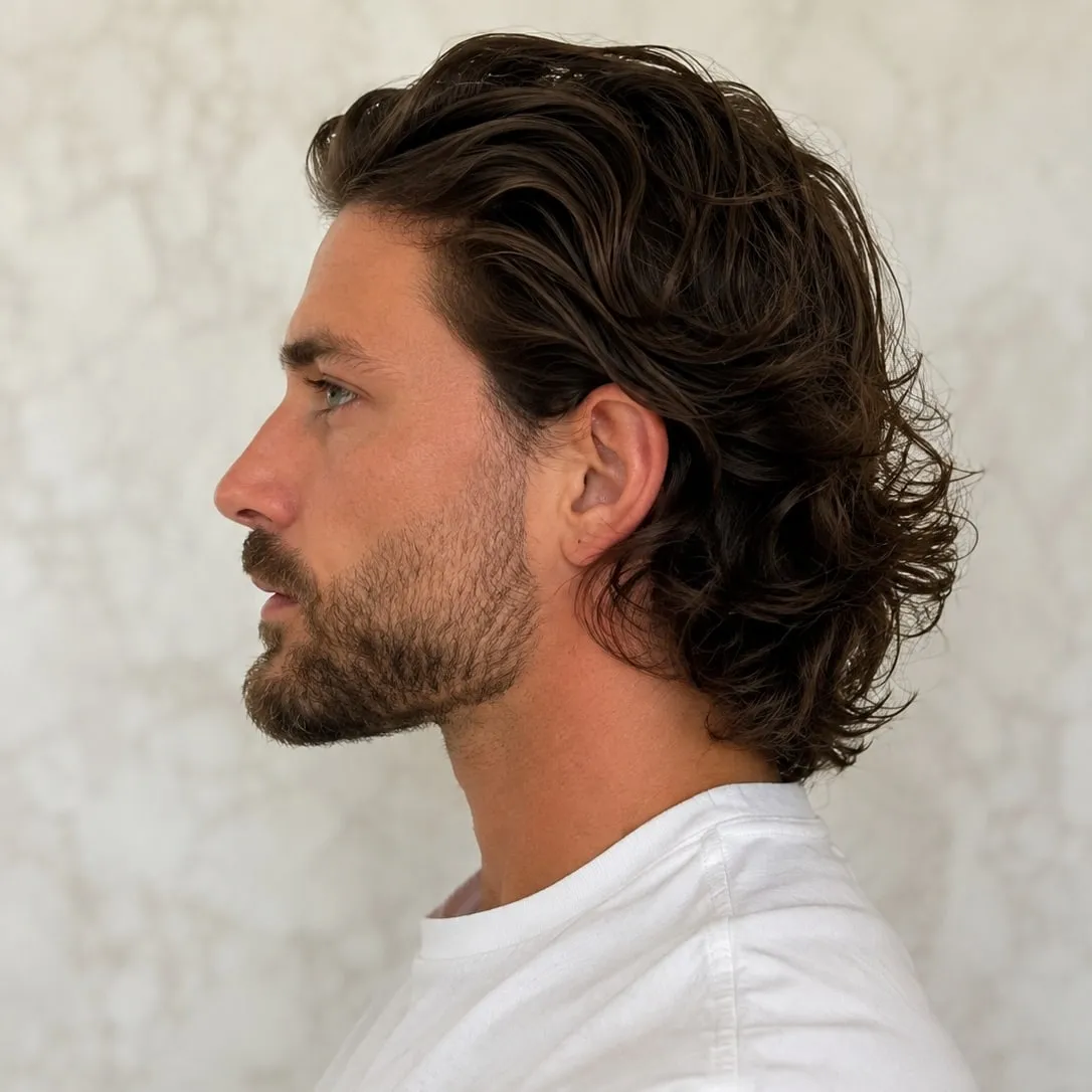 Formation L'homme : les cheveux mi-longs